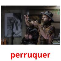 perruquer picture flashcards
