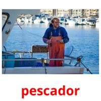 pescador flashcards illustrate