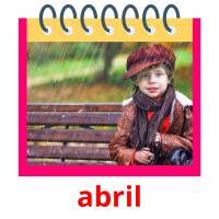 abril picture flashcards