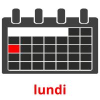lundi picture flashcards