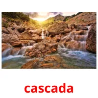 cascada Bildkarten für Kinder