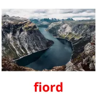 fiord Bildkarten für Kinder