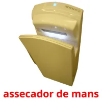 assecador de mans ansichtkaarten