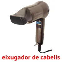 eixugador de cabells ansichtkaarten