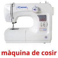 màquina de cosir ansichtkaarten