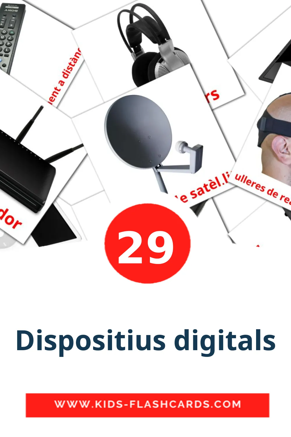 29 Dispositius digitals leerkaarten voor kleuters in het catalaans