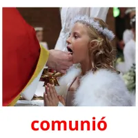 comunió bildkort för barn