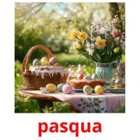 pasqua bildkort för barn