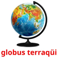 globus terraqüi Bildkarteikarten