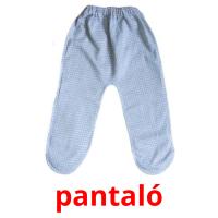 pantaló picture flashcards