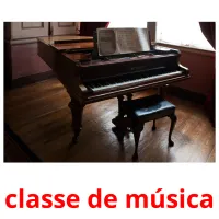 classe de música Tarjetas didacticas