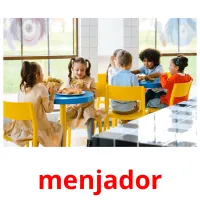 menjador Tarjetas didacticas