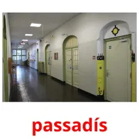 passadís Tarjetas didacticas