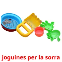 joguines per la sorra Bildkarteikarten