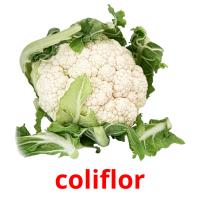 coliflor picture flashcards