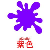 紫色 card for translate
