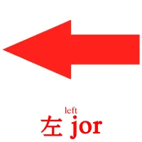 左 jor cartes de vocabulaire