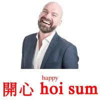 開心 hoi sum cartes de vocabulaire
