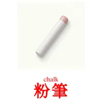 粉筆 kuvakortit