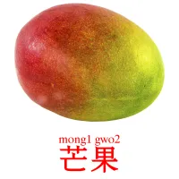 芒果 Bildkarten für Kinder