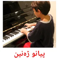 پیانو ژەنین picture flashcards