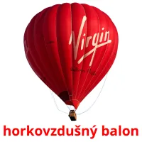 horkovzdušný balon Tarjetas didacticas