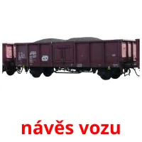 návěs vozu Tarjetas didacticas