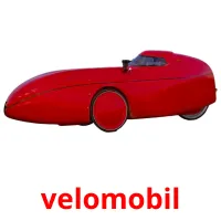 velomobil Tarjetas didacticas