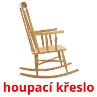 houpací křeslo Tarjetas didacticas