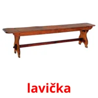 lavička Tarjetas didacticas