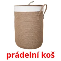 prádelní koš Tarjetas didacticas