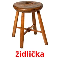 židlička Tarjetas didacticas