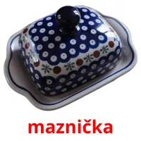 maznička Tarjetas didacticas