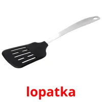 lopatka Bildkarteikarten