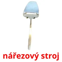 nářezový stroj Bildkarteikarten