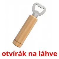 otvírák na láhve Bildkarteikarten