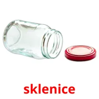 sklenice Bildkarteikarten