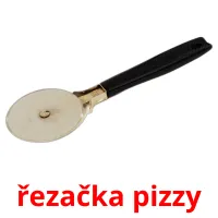 řezačka pizzy Bildkarteikarten