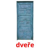 dveře Tarjetas didacticas