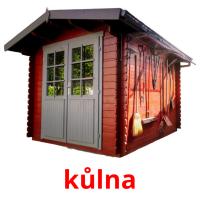 kůlna picture flashcards