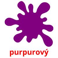 purpurový card for translate