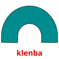 klenba picture flashcards