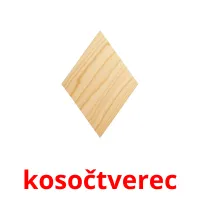 kosočtverec cartões com imagens