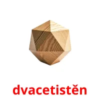 dvacetistěn flashcards illustrate