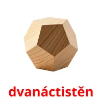 dvanáctistěn flashcards illustrate