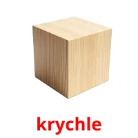 krychle flashcards illustrate