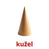 kužel flashcards illustrate