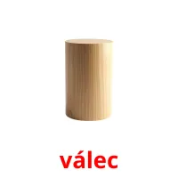 válec flashcards illustrate