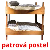 patrová postel Tarjetas didacticas