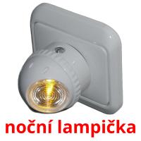 noční lampička card for translate